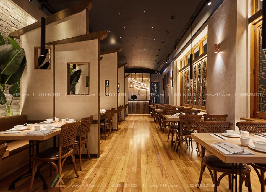 Trang trí thiết kế nội thất nhà hàng tại Bắc Ninh