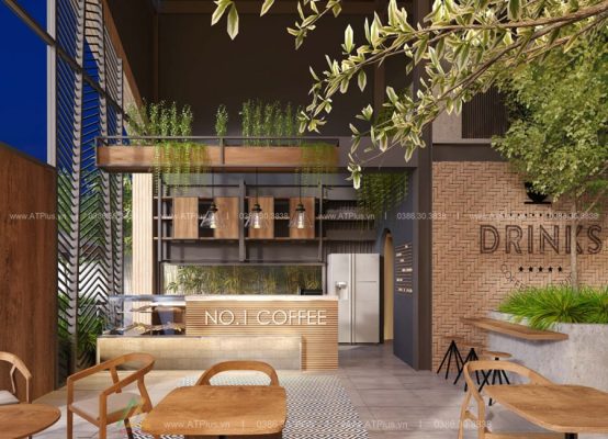 Thiết kế thi công nội thất quán cafe tại Hải Phòng