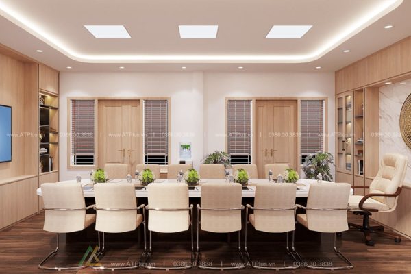 Thiết kế thi công nội thất văn phòng tại Bắc Ninh