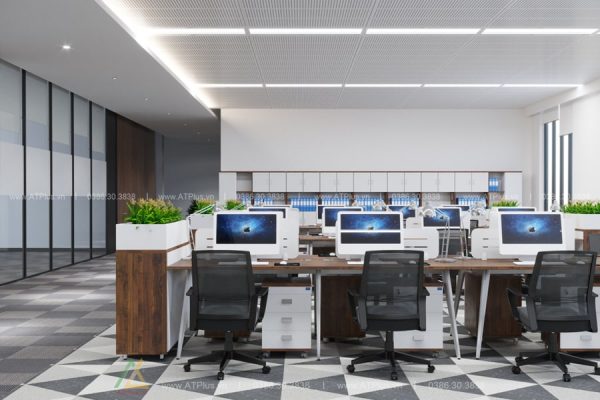 Thiết kế thi công nội thất văn phòng tại Bắc Ninh