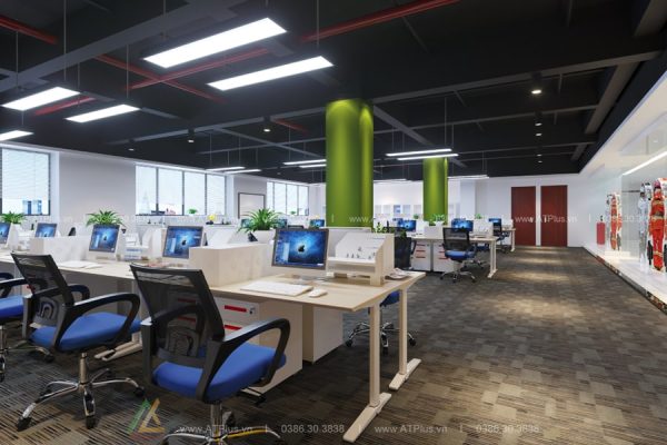 Thiết kế thi công nội thất văn phòng tại Bắc Ninh