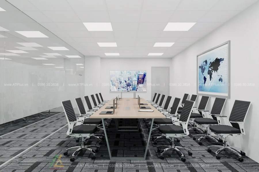 Trang trí thiết kế thi công nội thất văn phòng tại Hải Phòng