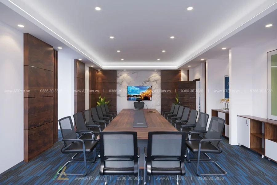 Trang trí thiết kế thi công nội thất văn phòng tại Hải Phòng