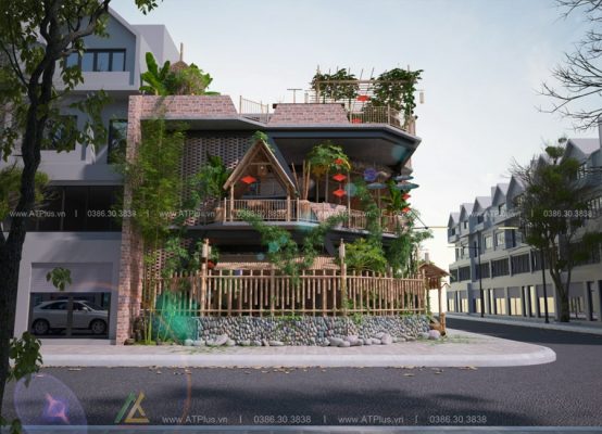 Thiết kế thi công nội thất nhà hàng tại Hà Nội