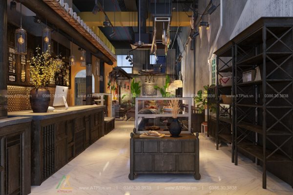 Thiết kế thi công nội thất nhà hàng tại Hà Nội