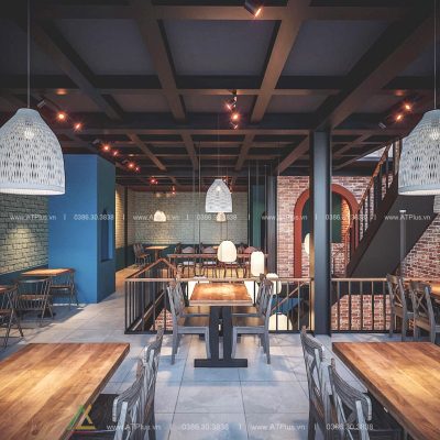 Trang trí thiết kế thi công nội thất nhà hàng tại Hà Nam