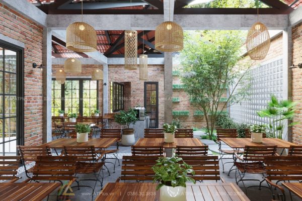 Thiết kế thi công nội thất nhà hàng tại Hà Nội