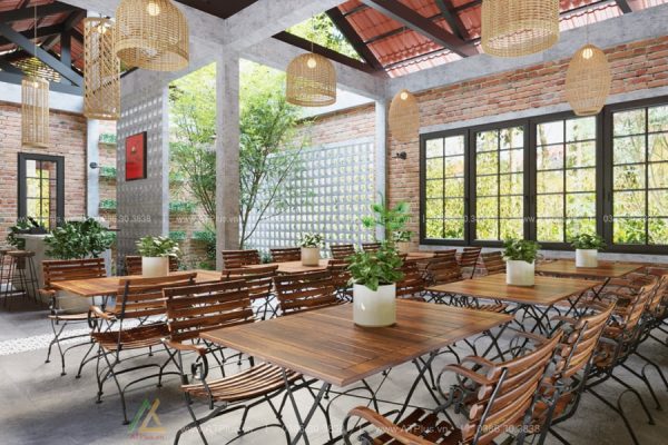 Thiết kế thi công nội thất nhà hàng tại Hà Nội