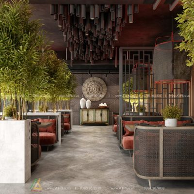 Thiết kế thi công nội thất nhà hàng tại Hà Nội