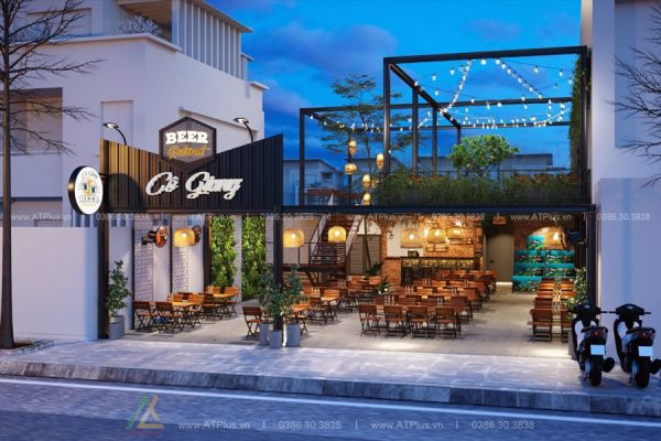 Thiết kế thi công nội thất nhà hàng tại Hà Nội