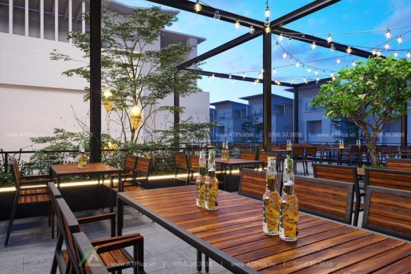 Thiết kế thi công nội thất nhà hàng tại Hà Nội