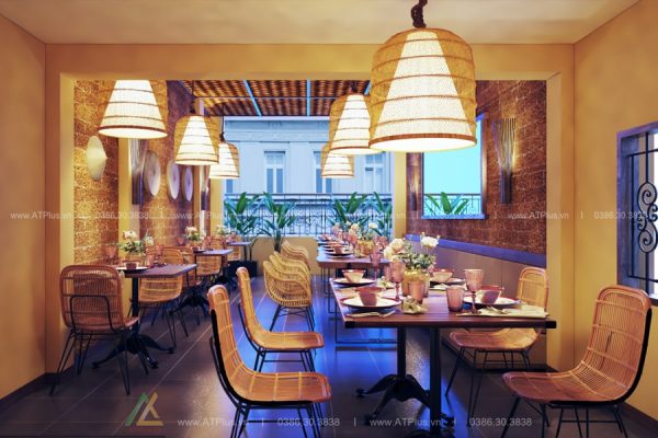 Thiết kế thi công nội thất nhà hàng tại Nam Định
