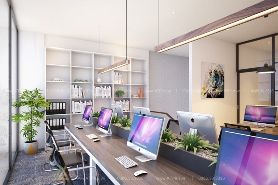 Trang trí thiết kế thi công nội thất văn phòng tại Hà Nam
