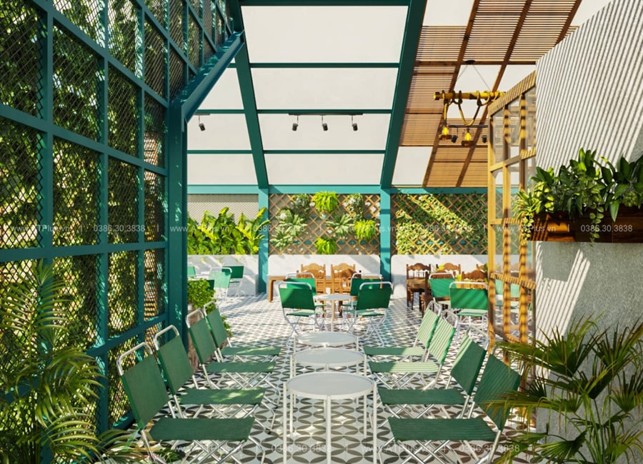 THIẾT KẾ THI CÔNG NỘI THẤT QUÁN TRÀ SỮA, TRÀ CHANH TẠI HƯNG YÊN Thiết kế thi công nội thất quán trà sữa tại Hà Nam