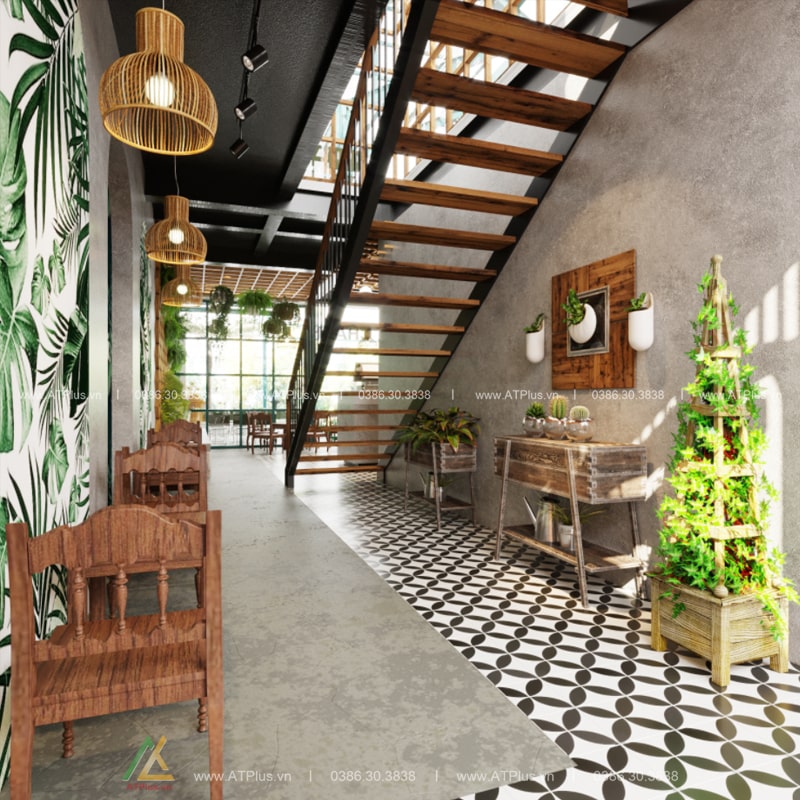 THIẾT KẾ THI CÔNG NỘI THẤT QUÁN TRÀ SỮA, TRÀ CHANH TẠI HƯNG YÊN Thiết kế thi công nội thất quán trà sữa tại Hà Nam