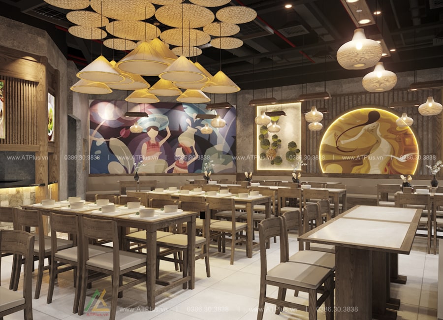 Thiết kế nhà hàng đẹp