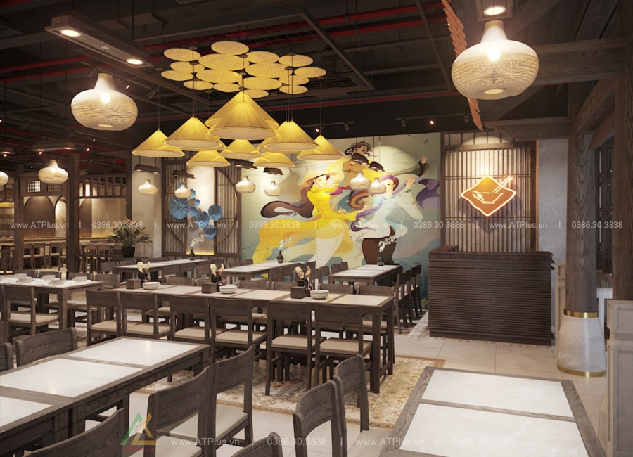 Thiết kế nhà hàng đẹp