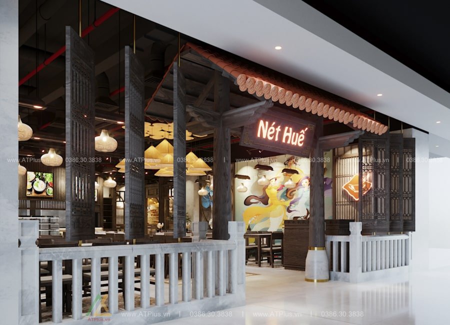 Trang trí thiết kế nhà hàng nhỏ đẹp