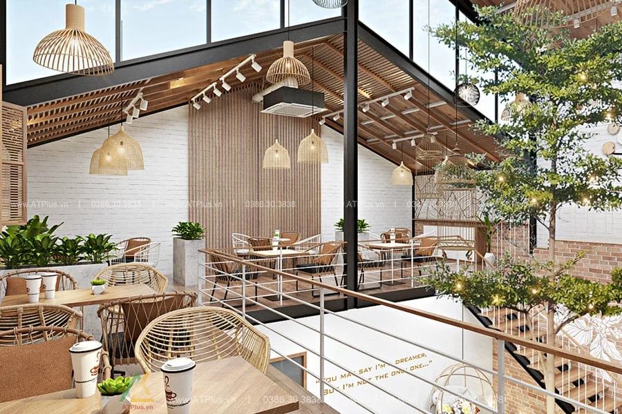 50+ MẪU THIẾT KẾ QUÁN CAFE ĐẸP NHẤT HIỆN NAY Thiết kế trang trí quán cafe đẹp