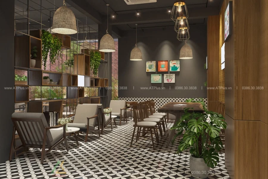 50+ MẪU THIẾT KẾ QUÁN CAFE ĐẸP NHẤT HIỆN NAY Thiết kế trang trí quán cafe đẹp