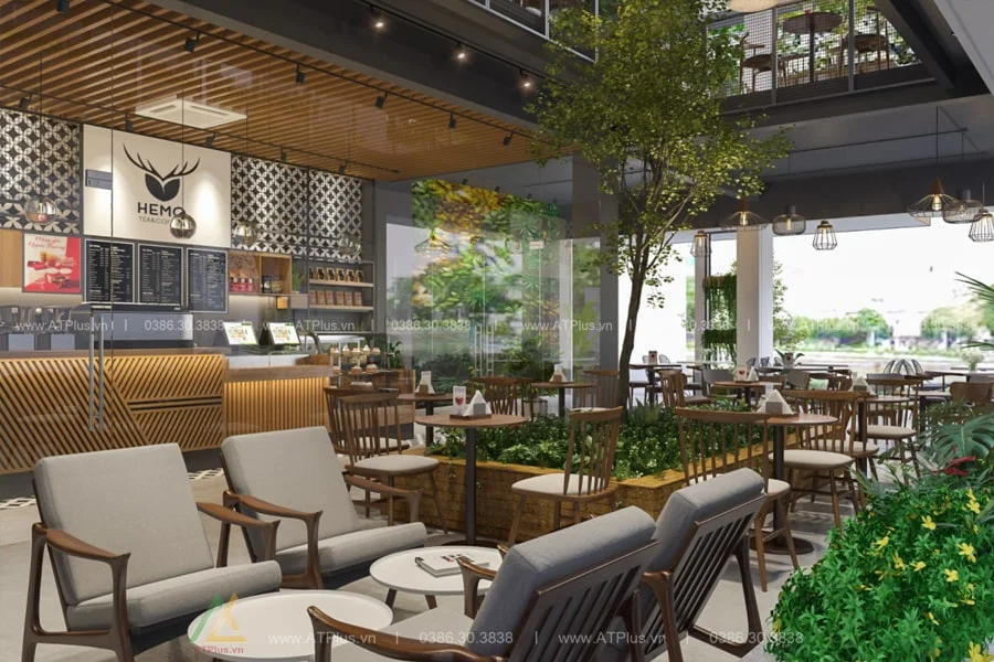 50+ MẪU THIẾT KẾ QUÁN CAFE ĐẸP NHẤT HIỆN NAY Thiết kế trang trí quán cafe đẹp