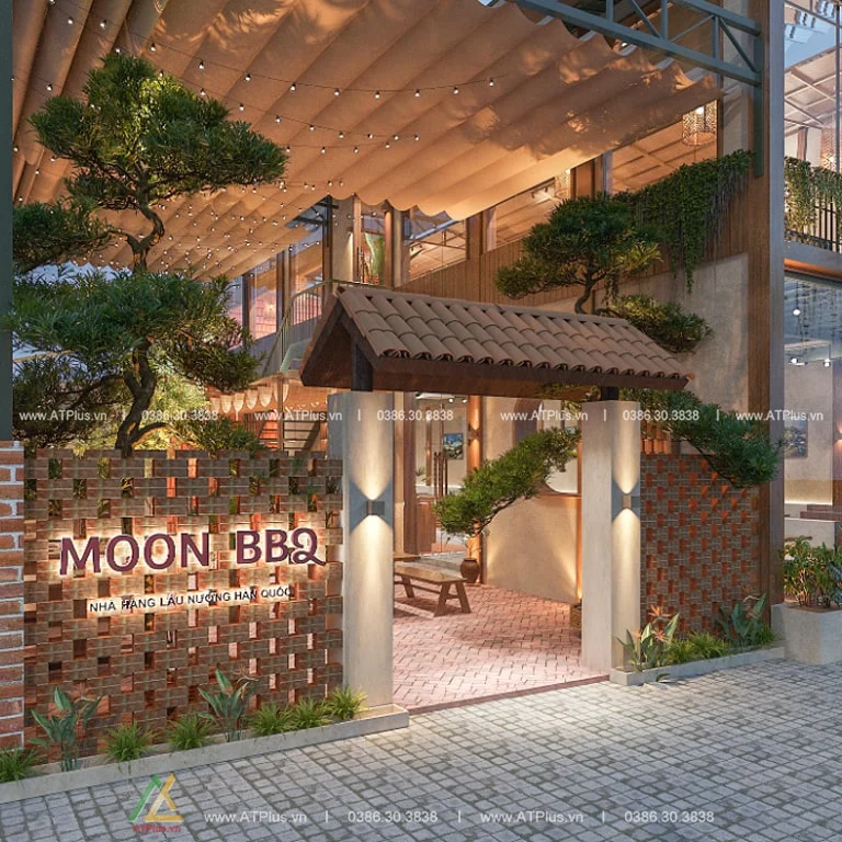 Thiết kế thi công nhà hàng lẩu nướng bbq không khói