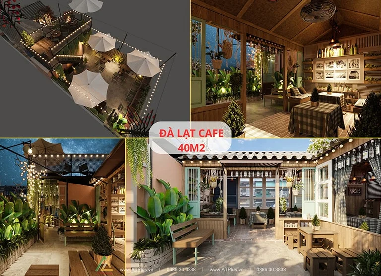 50+ MẪU THIẾT KẾ QUÁN CAFE ĐẸP NHẤT HIỆN NAY Thiết kế thi công quán cafe sân vườn ngoài trời