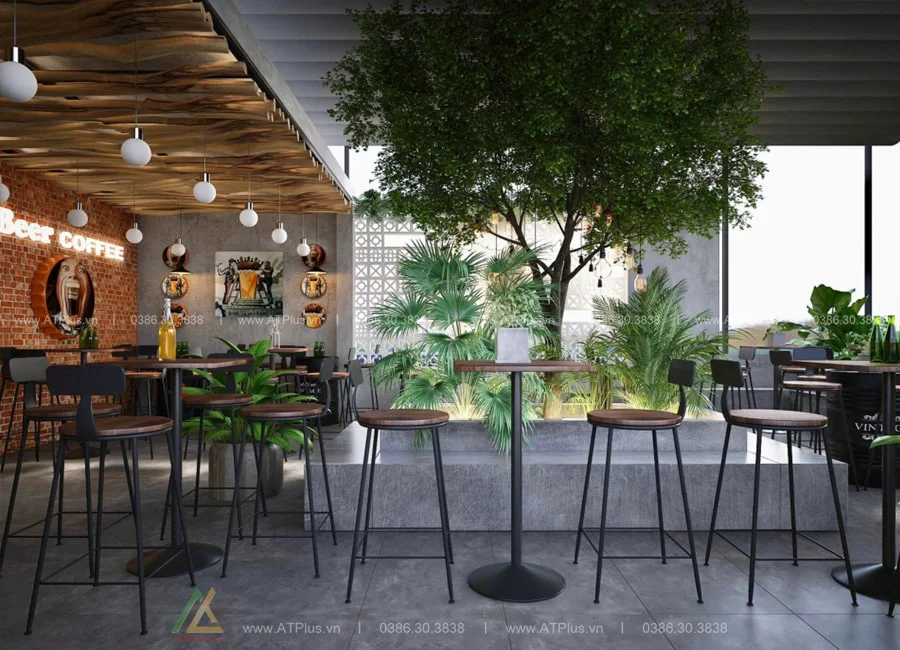 50+ MẪU THIẾT KẾ QUÁN CAFE ĐẸP NHẤT HIỆN NAY Trang trí thiết kế thi công nội thất quán cafe đẹp