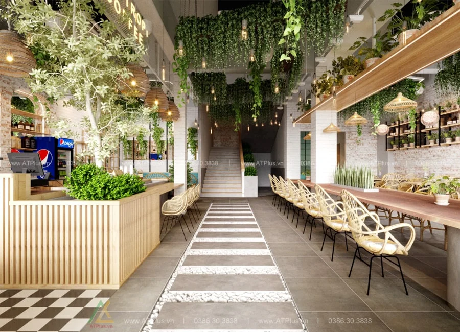 50+ MẪU THIẾT KẾ QUÁN CAFE ĐẸP NHẤT HIỆN NAY Trang trí thiết kế thi công nội thất quán cafe đẹp