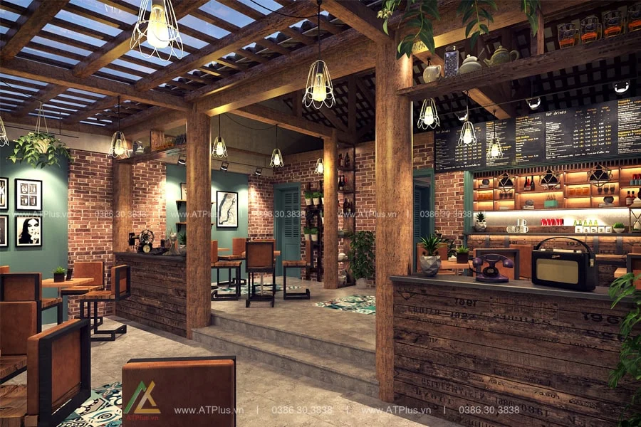 50+ MẪU THIẾT KẾ QUÁN CAFE ĐẸP NHẤT HIỆN NAY Trang trí thiết kế thi công nội thất quán cafe đẹp