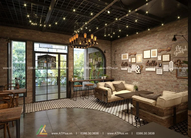 50+ MẪU THIẾT KẾ QUÁN CAFE ĐẸP NHẤT HIỆN NAY Trang trí thiết kế thi công nội thất quán cafe phong cách vintage