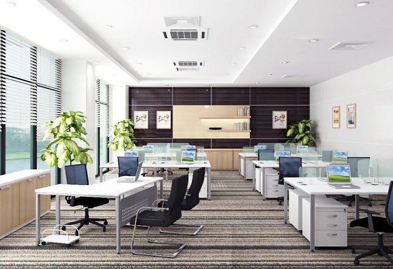 thiết kế thi công nội thất văn phòng hưng yên