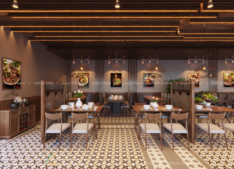 Thiết kế thi công nhà hàng ăn uống