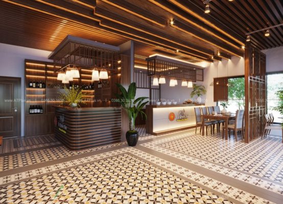 Trang trí thiết kế thi công nhà hàng trọn gói