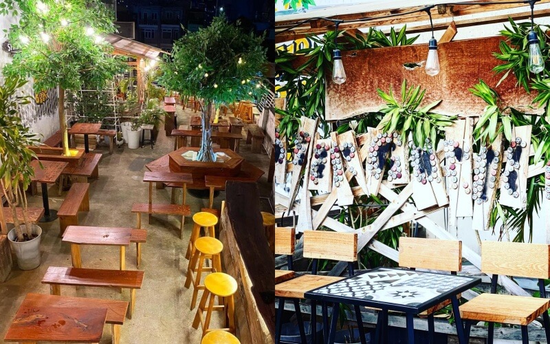 thiết kế thi công nội thất quán cafe uy tín tại Hà Nội