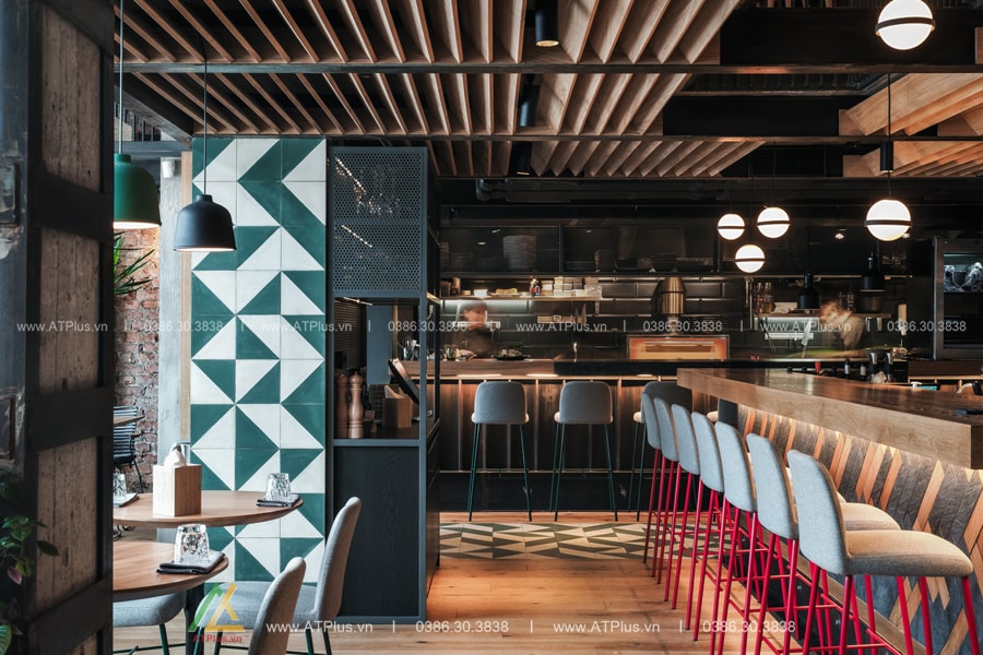 Thiết kế thi công quán cafe hiện đại