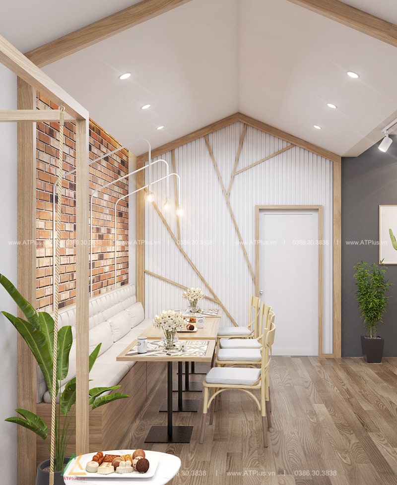 Thiết kế quán cafe hiện đại