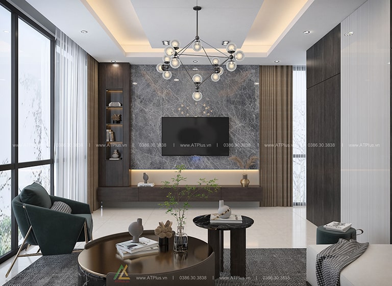 Thiết kế nhà hàng 3 tầng kết hợp nhà ở
