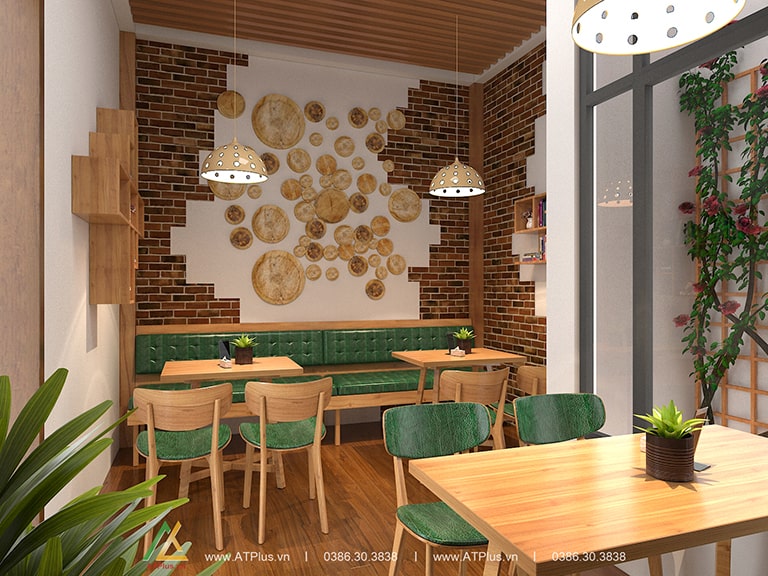 THIẾT KẾ NHÀ HÀNG PIZZA VẠN PHÚC Thiết kế nhà hàng pizza Vạn Phúc Hà Đông
