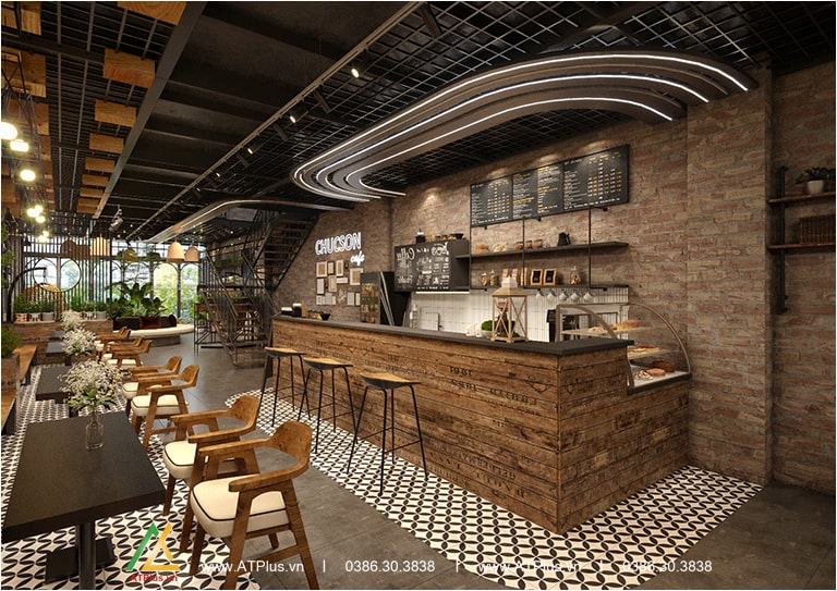 Thiết kế quán cafe Haka TT Chúc Sơn - Chương Mỹ