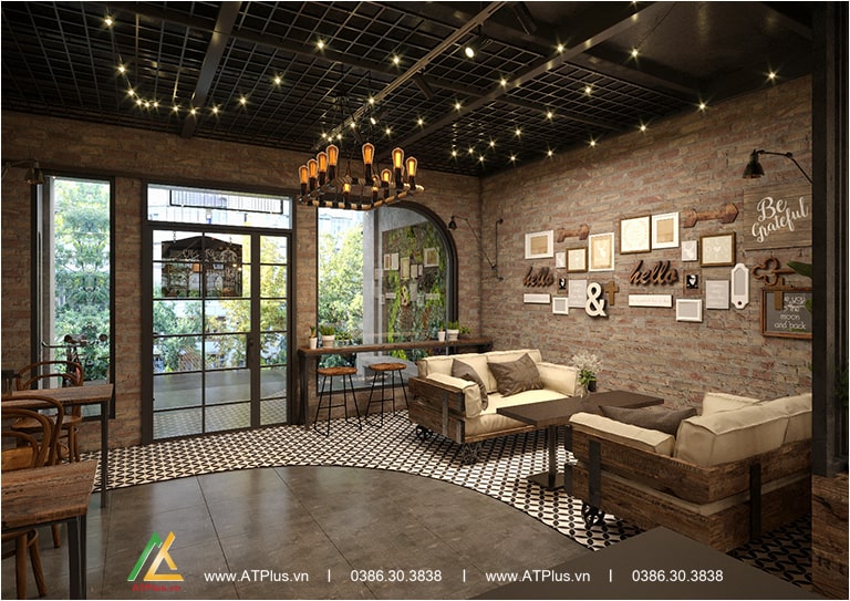 Thiết kế quán cafe Haka TT Chúc Sơn - Chương Mỹ