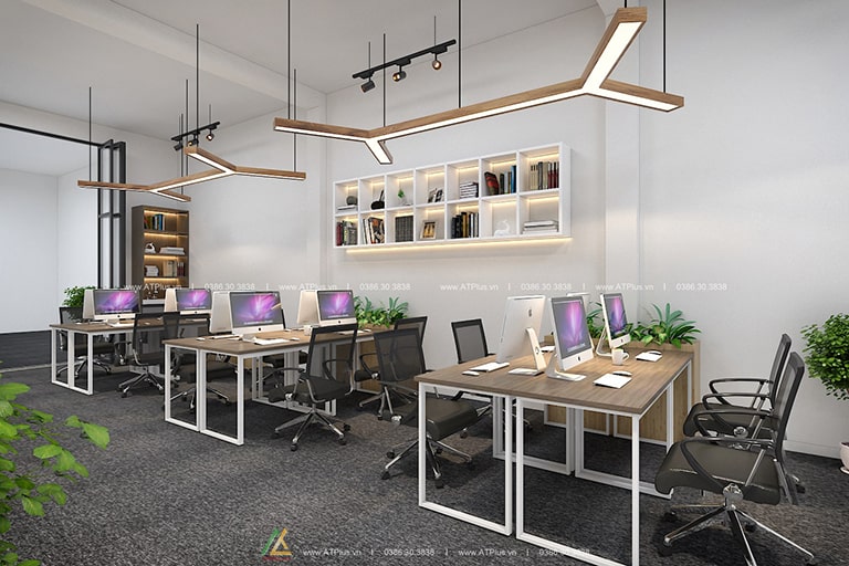 Thiết kế thi công văn phòng KCN Tiên Sơn Bắc Ninh